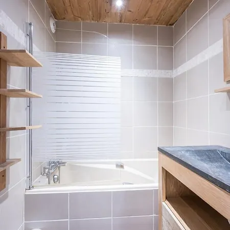 公寓 Centre Station Vue Sur Les Pistes De 6p