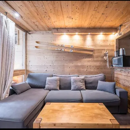 Centre Station Vue Sur Les Pistes De 6p 公寓