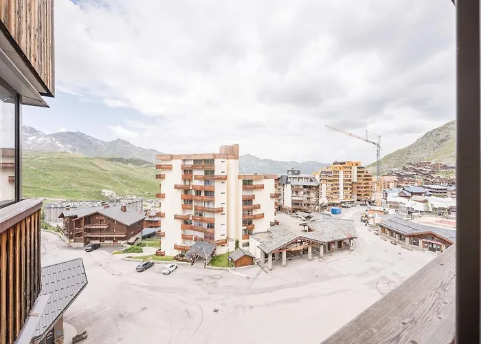 Apartmán Centre Station Vue Sur Les Pistes De 6p *